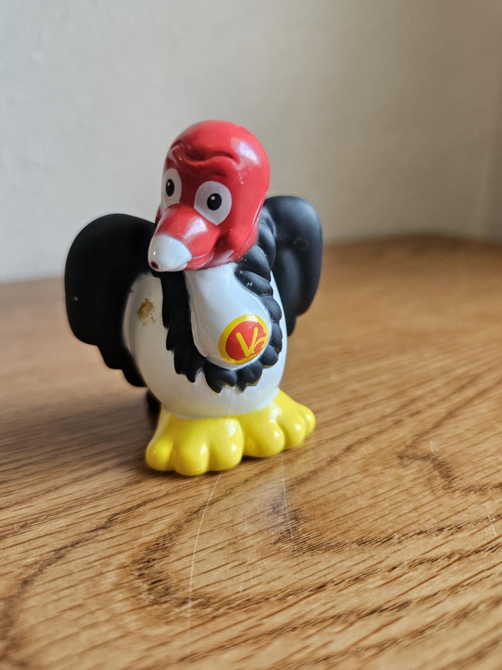 4/$10 Vulture Little People Fisher Price Toddler Toy Zoo Alphabet 2004 Animal